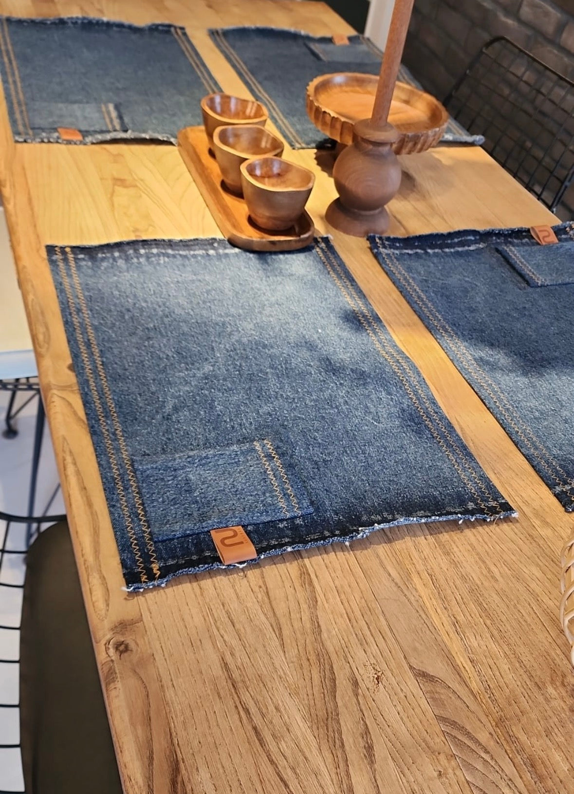 JEANS AMERİKAN SERVİS 4LÜ SET